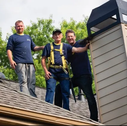 Slide of American Chimney, Gutter and Roofing