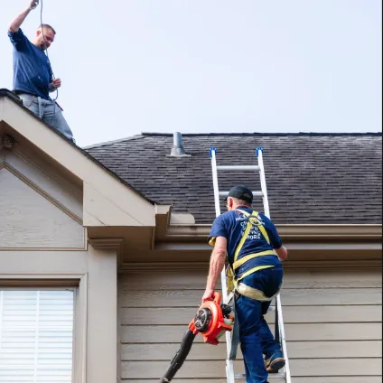Slide of American Chimney, Gutter and Roofing