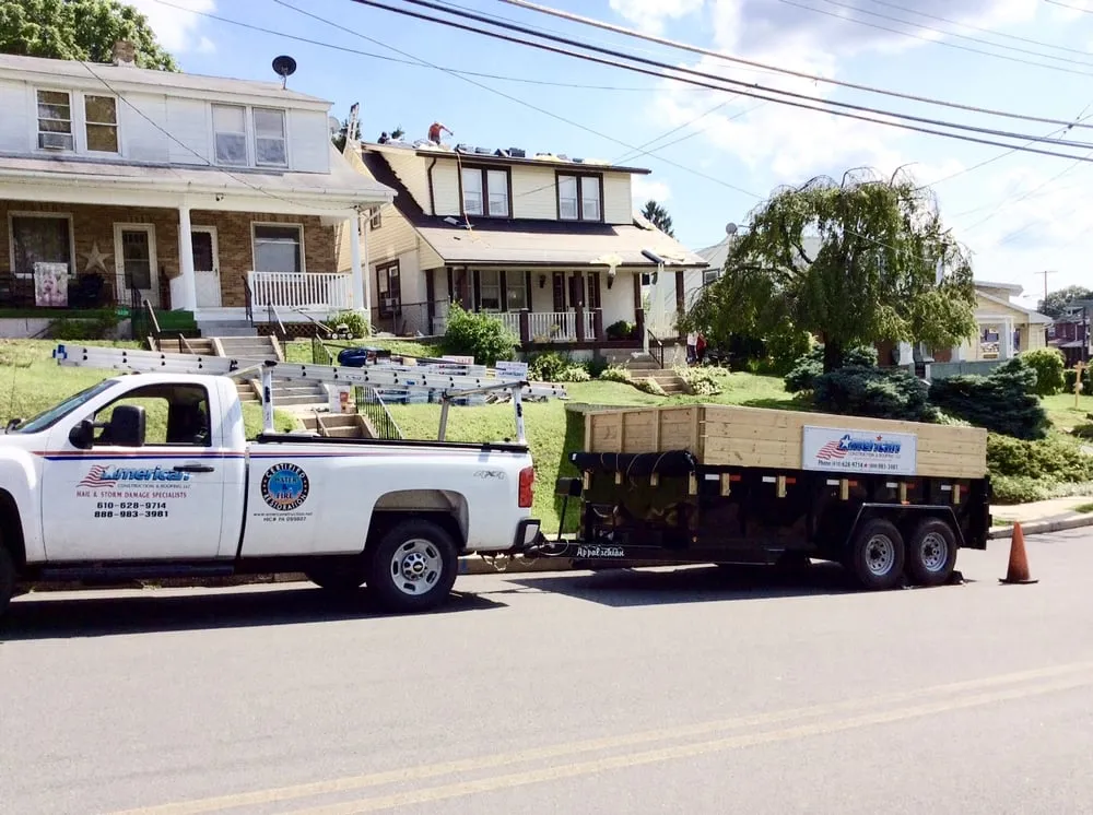 Professional flat roof repair in Northhampton, PA by American Construction & Roofing
