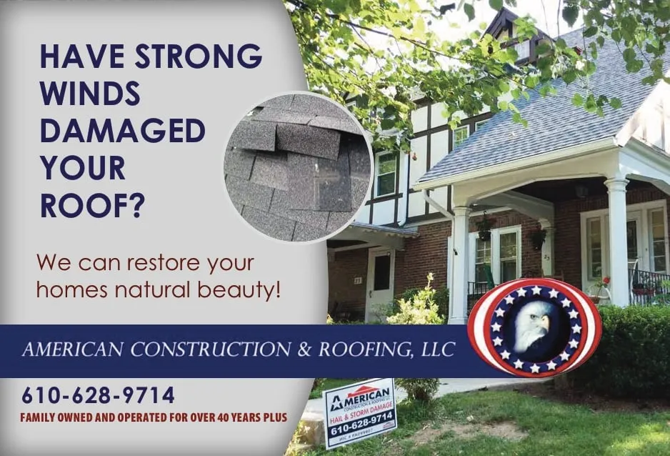 Emergency roof inspection in Northhampton, PA by American Construction & Roofing
