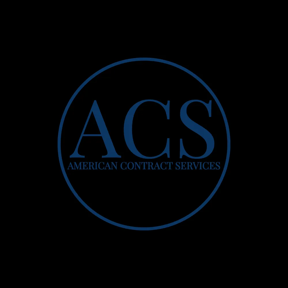 Slide of American Contract Services