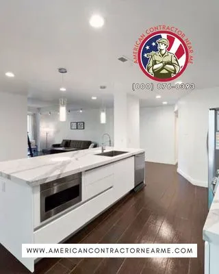 American Contractor Near Me Logo