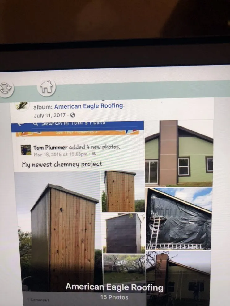 Slide of American Eagle Roofing