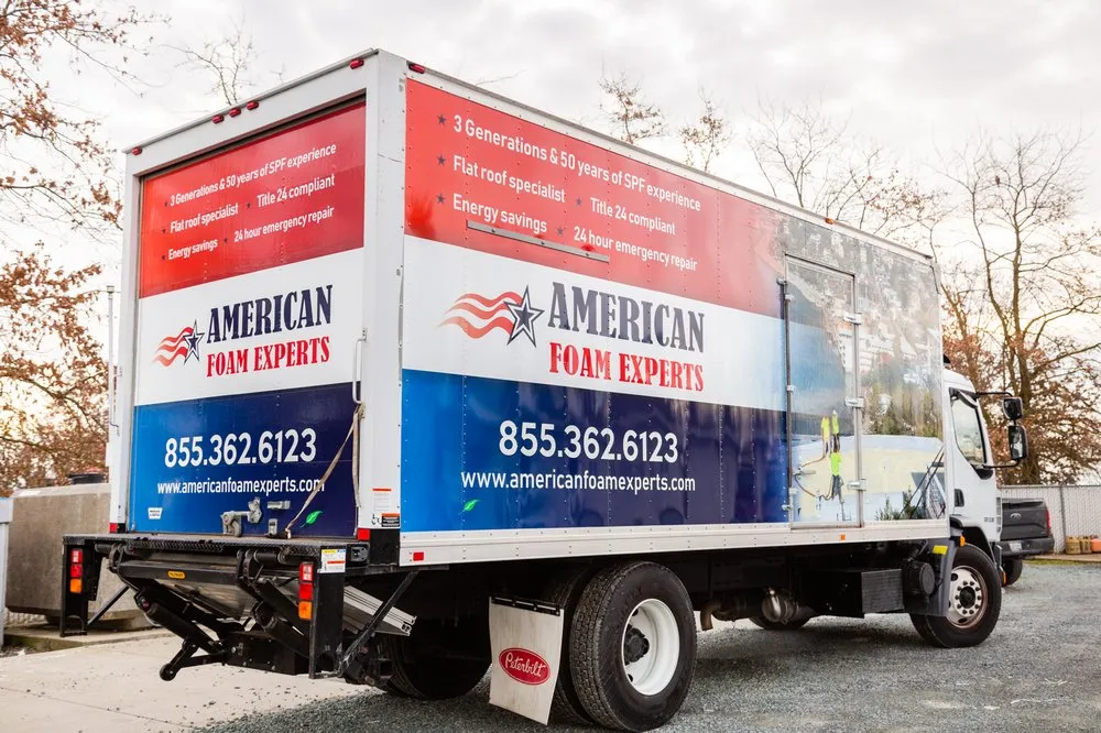 Slide of American Foam Experts