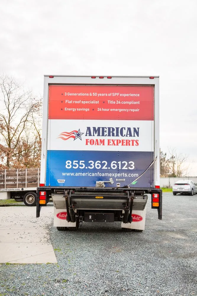 Slide of American Foam Experts