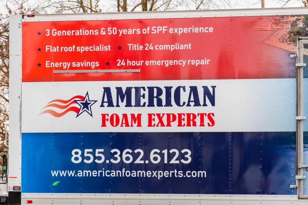 Slide of American Foam Experts