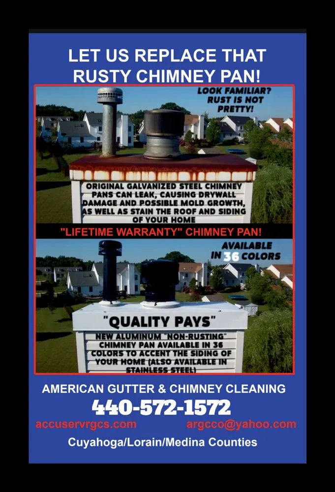 Slide of American Gutter & Chimney Cleaning