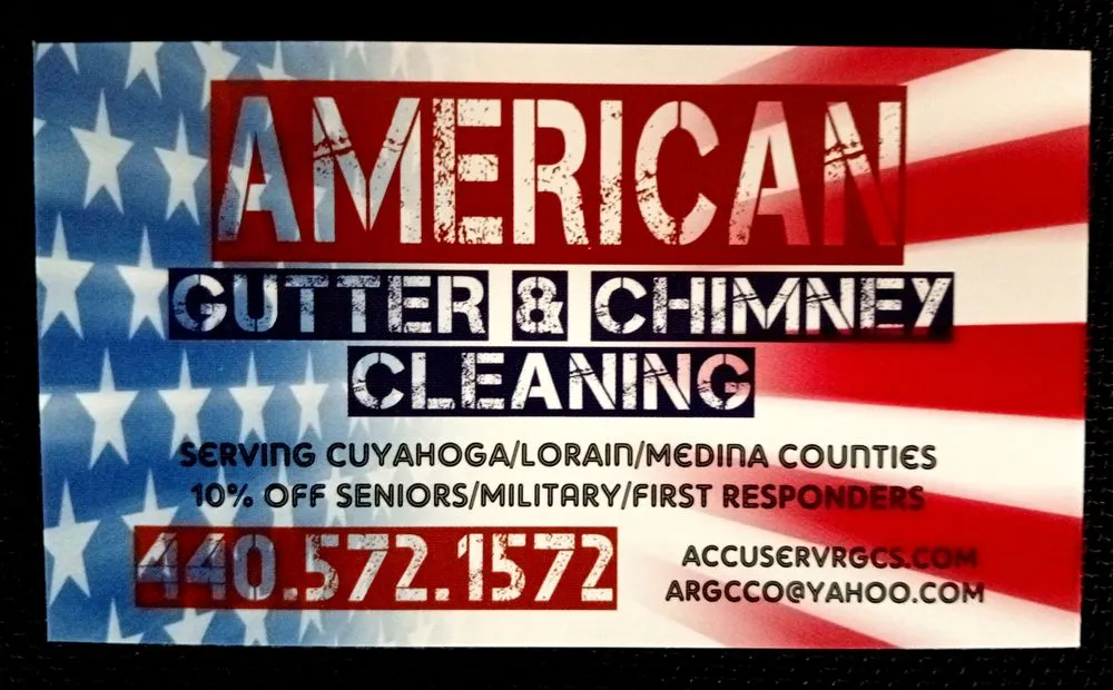 Slide of American Gutter & Chimney Cleaning