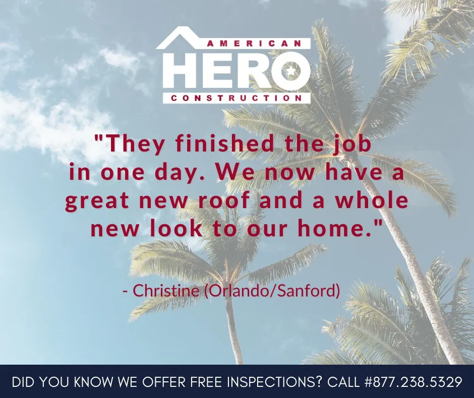 Slide of American Hero Construction Southwest