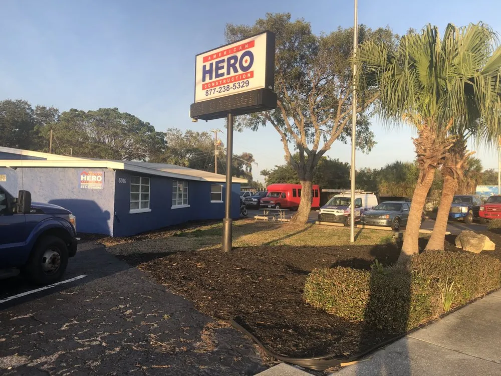 Slide of American Hero Construction Southwest