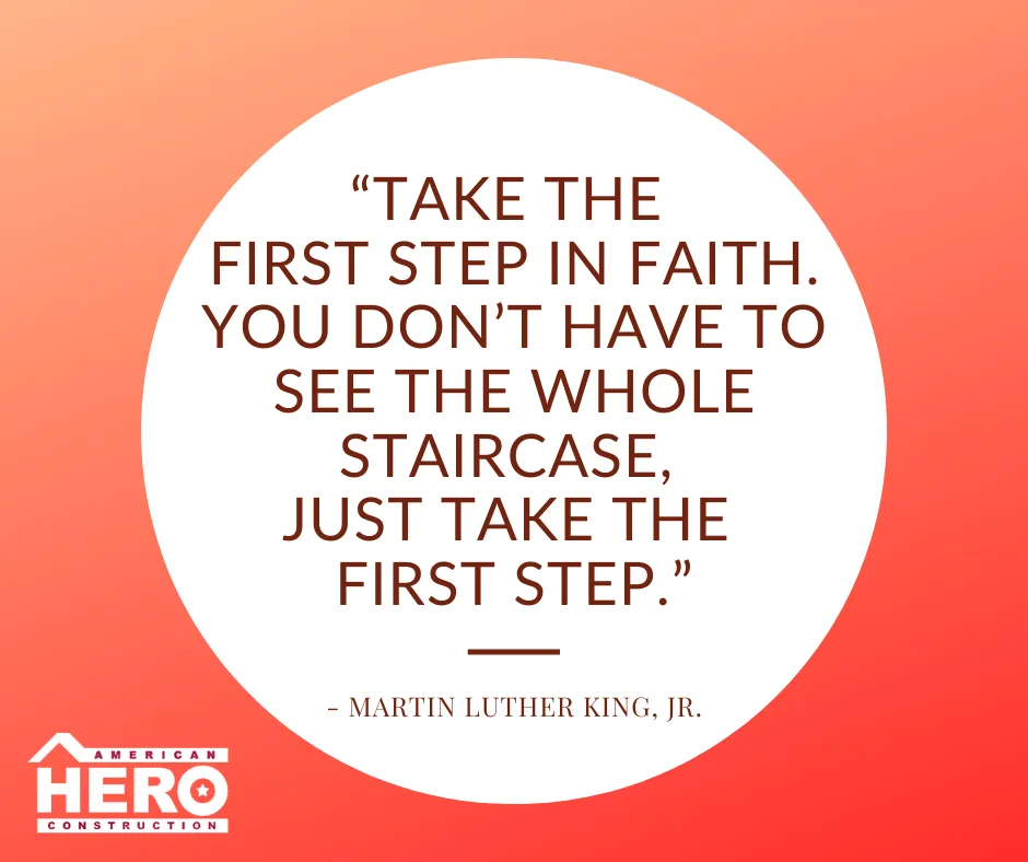 Slide of American Hero Construction Southwest