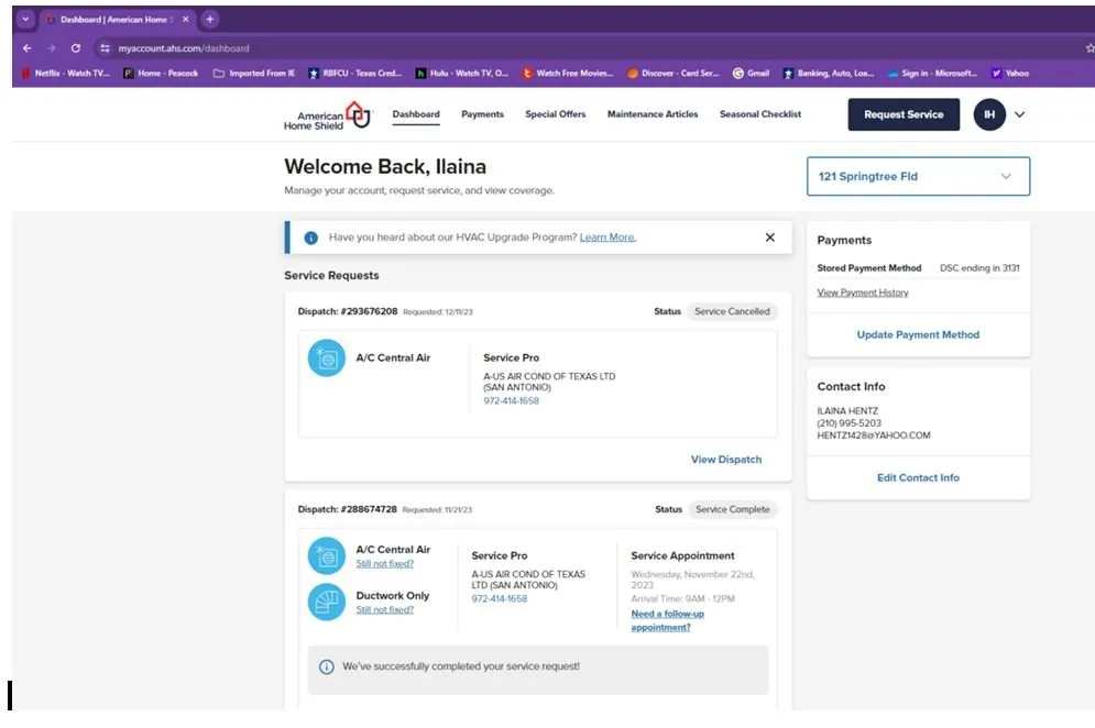 Slide of American Home Shield