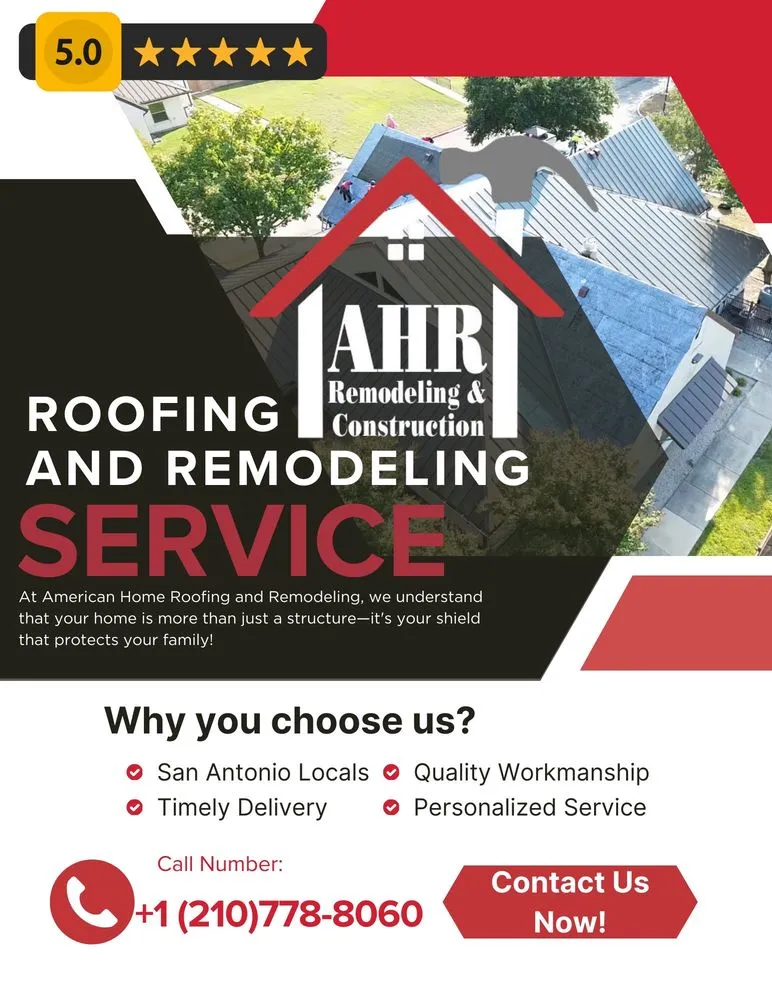 Slide of American Homes Roofing