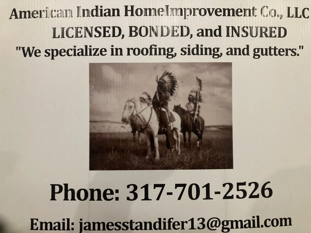 Slide of American Indian Home Improvement