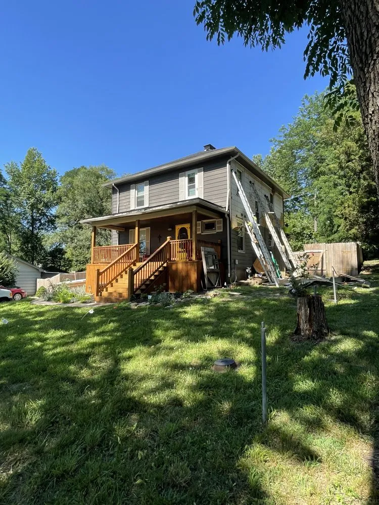 Professional roof inspection in Stewartsville, MO by American Patriots Roofing