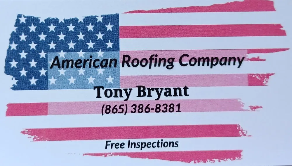 Slide of American roofing company