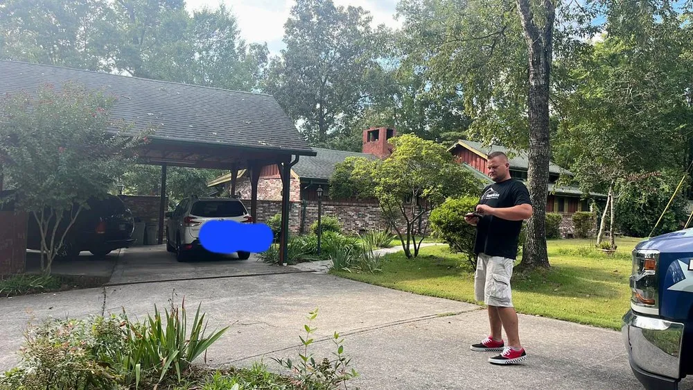 Slide of American roofing company