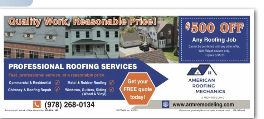 Slide of American Roofing Mechanics & Remodeling