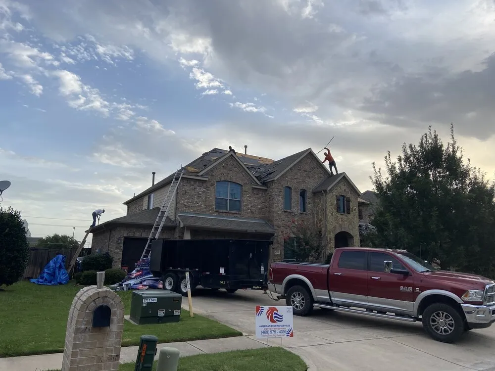 Slide of American Roofing Services DFW