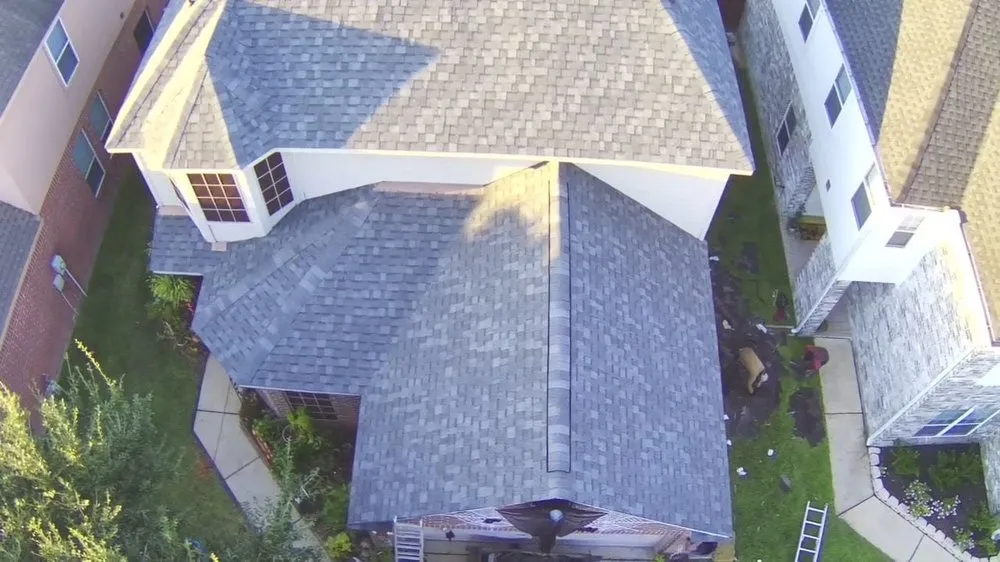 Slide of American Roofing Team