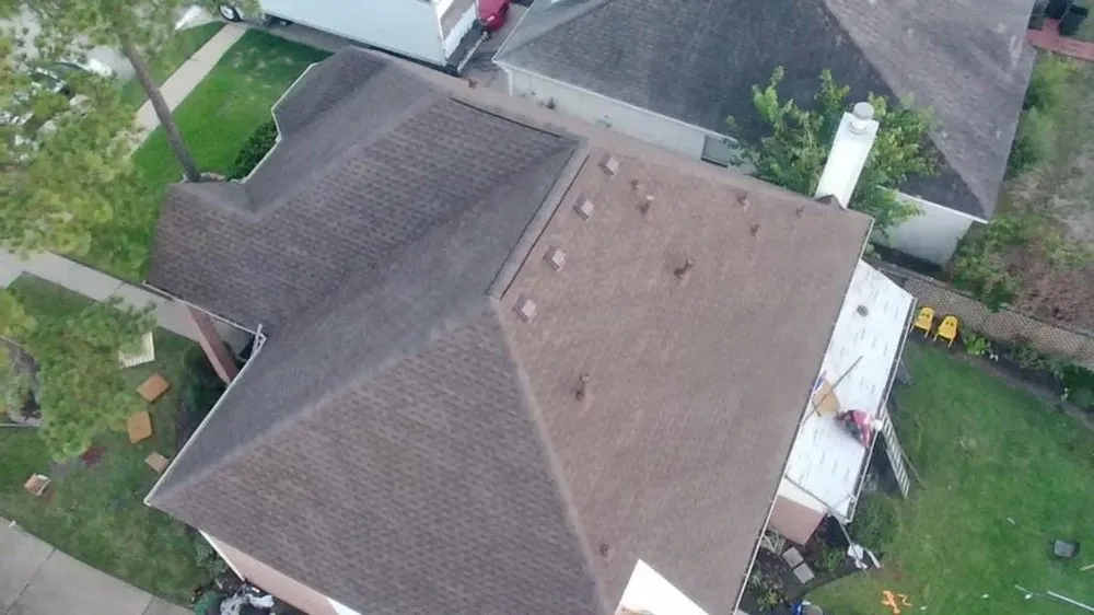 Slide of American Roofing Team