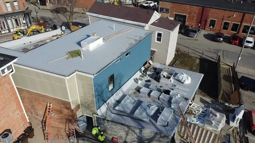 Licensed flat roof repair experts serving Pleasant Plain, OH - American Roofing Technologies