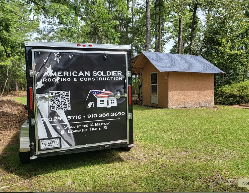 Slide of American Soldier Roofing