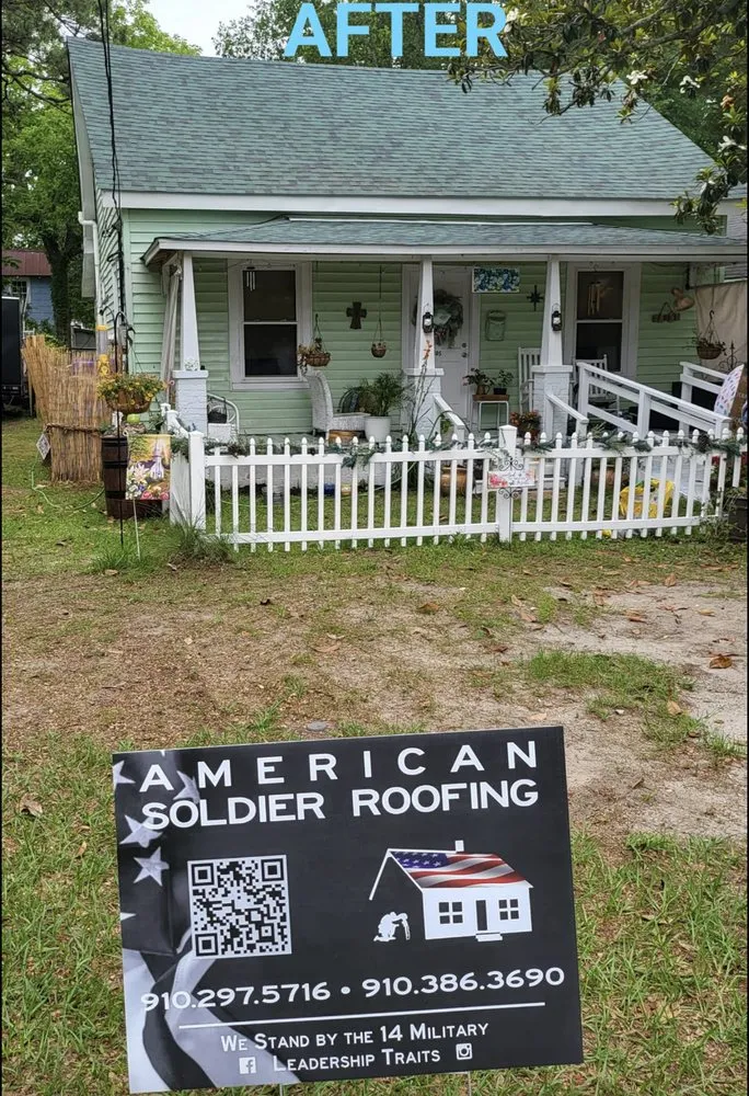 Slide of American Soldier Roofing