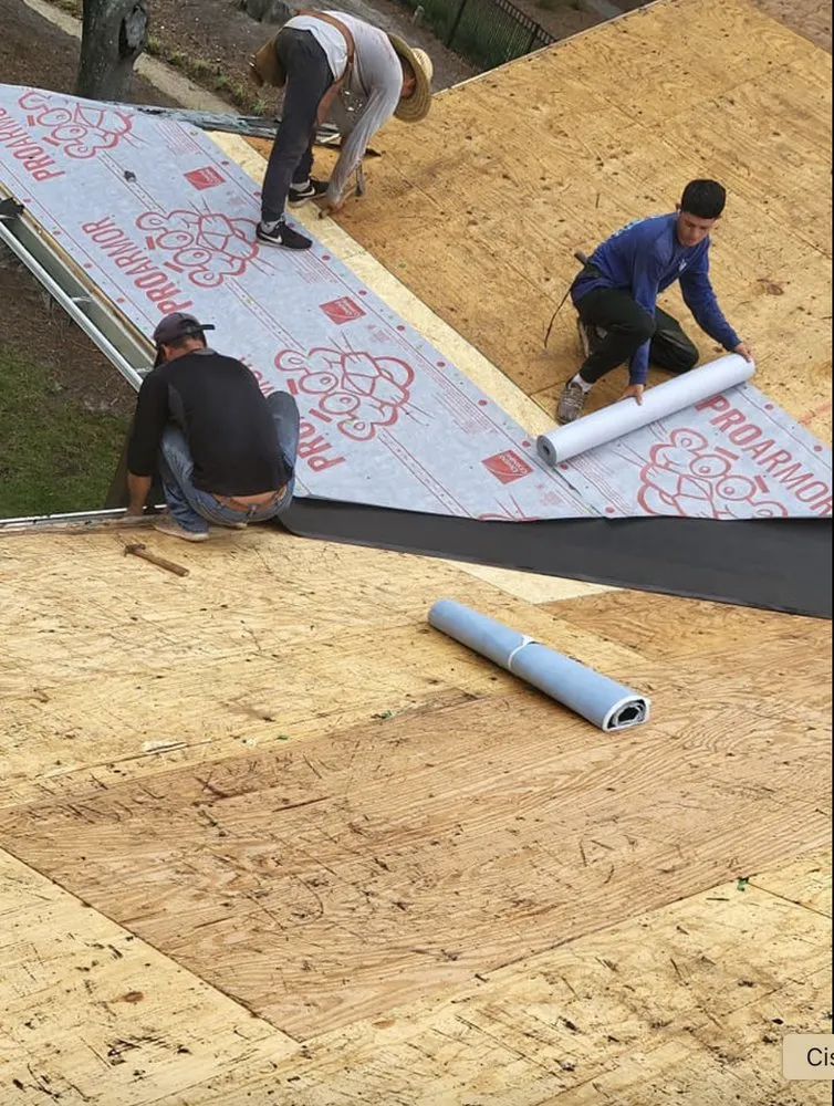 Slide of American Soldier Roofing