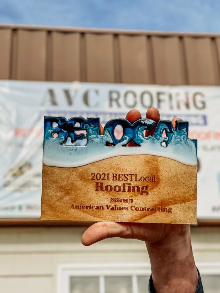 Slide of American Values Contracting