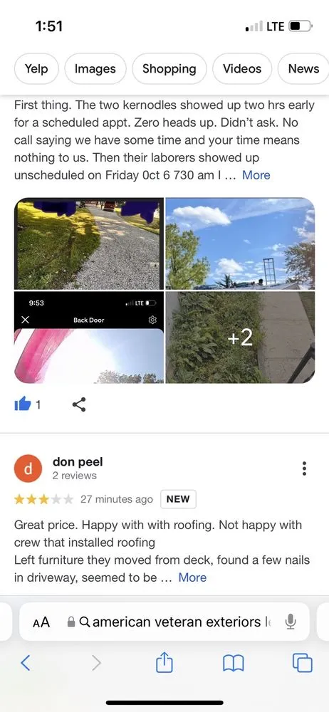 Slide of American Veteran Exteriors