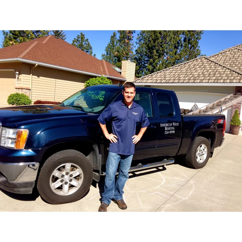 Slide of American West Roofing