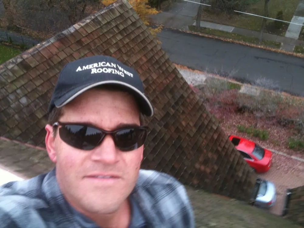 Slide of American West Roofing