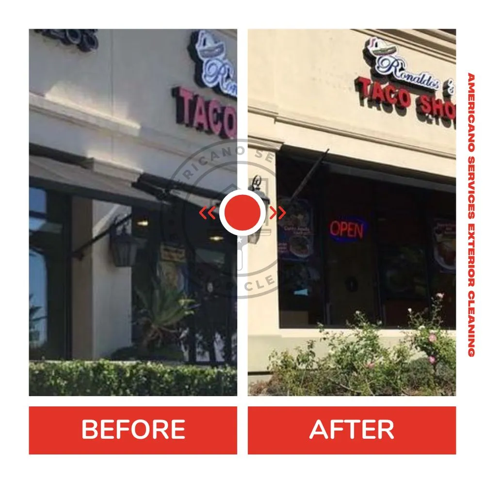 Slide of Americano Services Exterior Cleaning