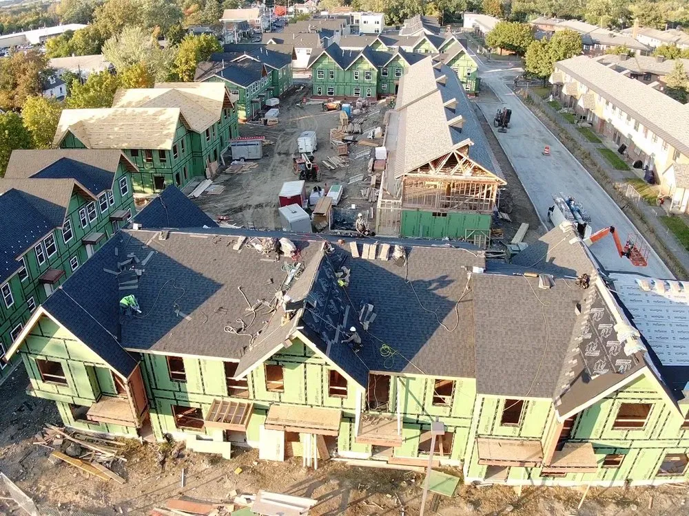 Slide of American's Real Home