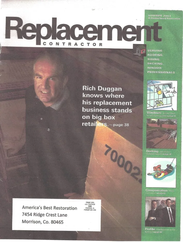 Top-rated roof leak repair experts serving Morrison, CO - America's Best Restoration and General Contractor