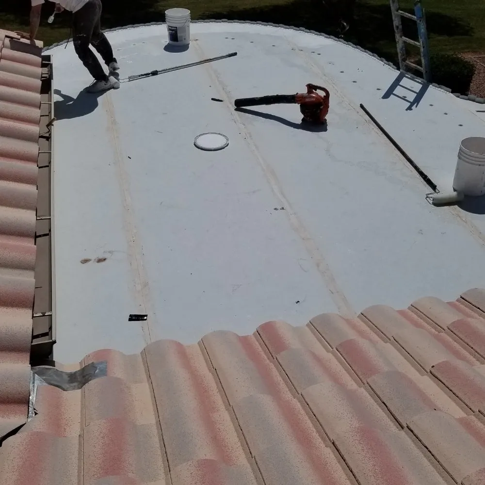 Slide of America's Roofing