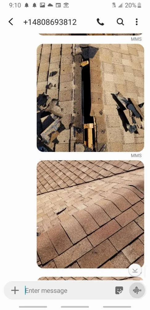 Slide of America's Roofing