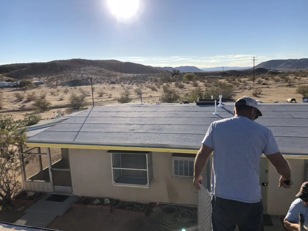 Slide of AMG Roofing