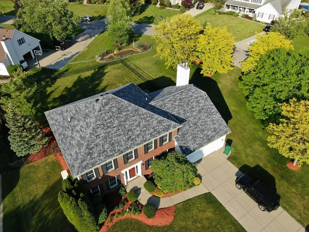 Slide of Amherst Roofing
