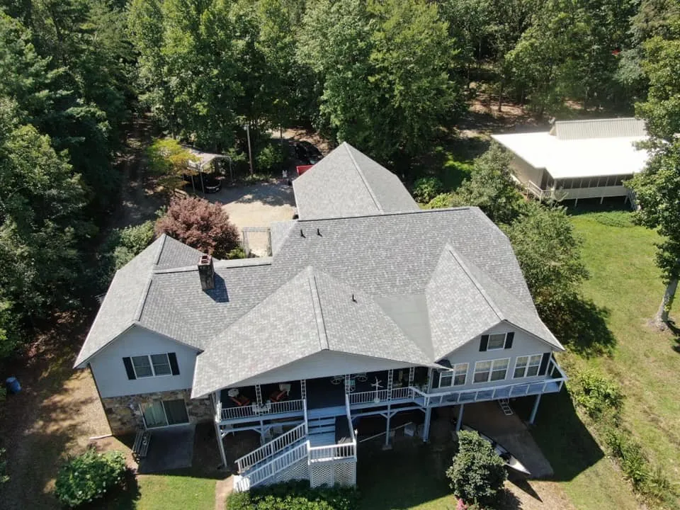 Slide of AMI Roofing