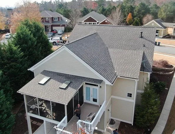 Slide of AMI Roofing