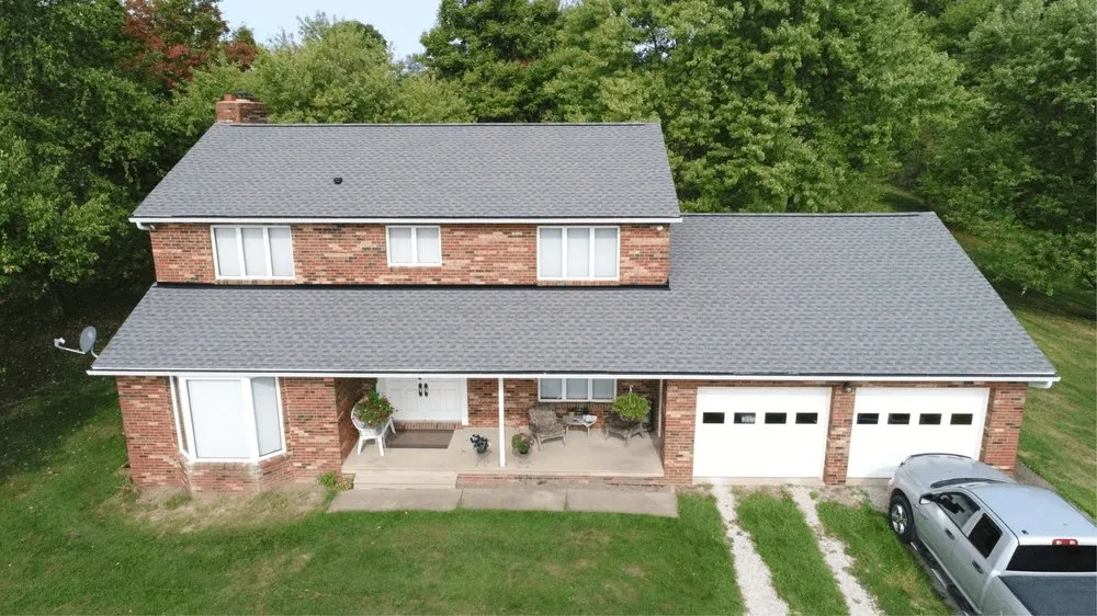 Emergency storm damage roof repair in Beach City, OH by Amish Country Roofing