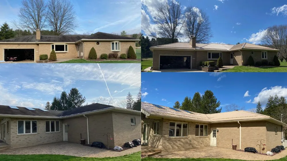 Slide of Amish Metal Roofing