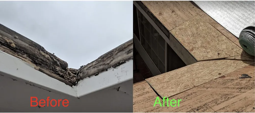 Slide of AMK Roofing