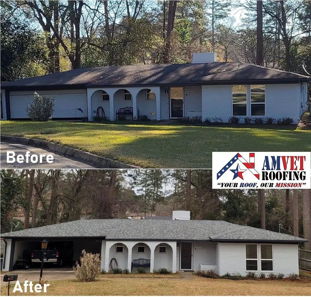 Slide of AmVet Roofing