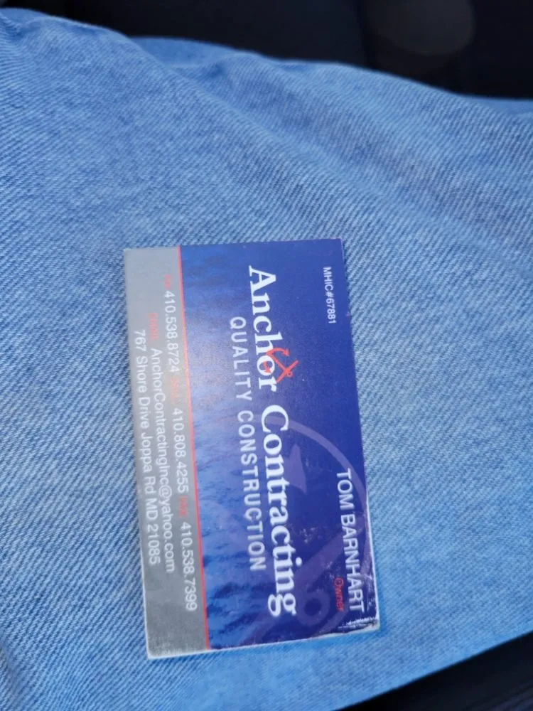 Slide of Anchor Contracting