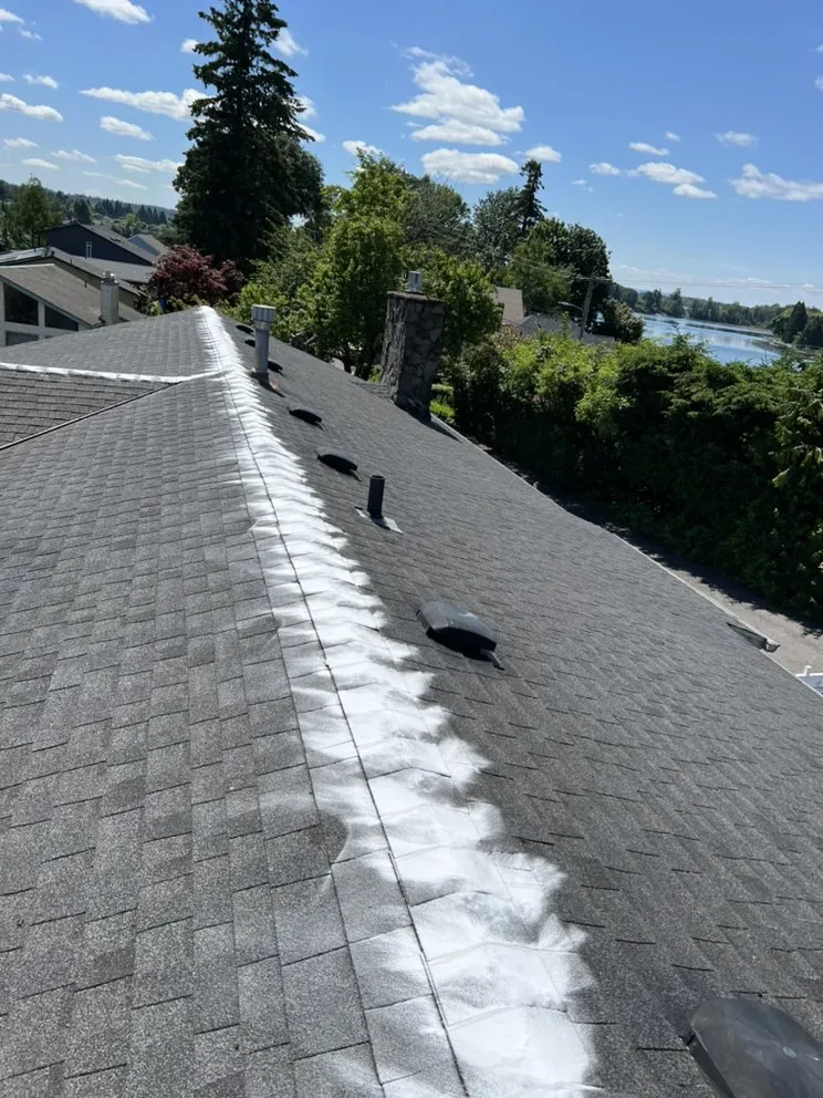 Slide of Anchor roof maintenance