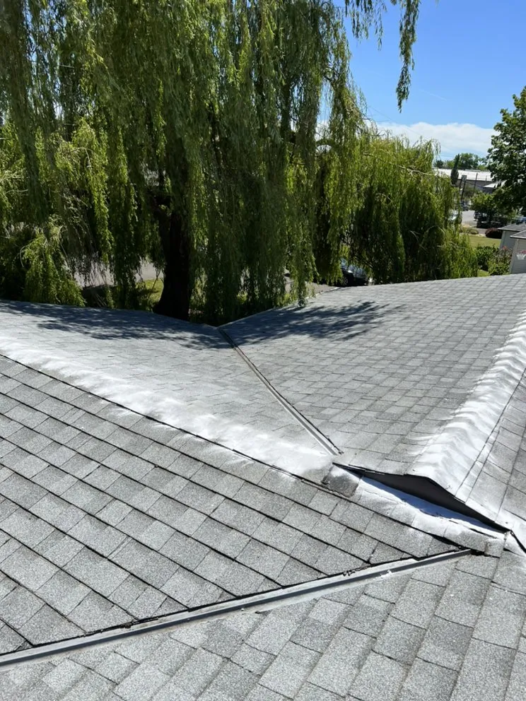 Slide of Anchor roof maintenance