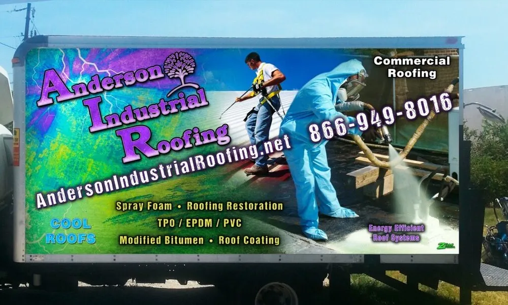 Slide of Anderson Industrial Roofing